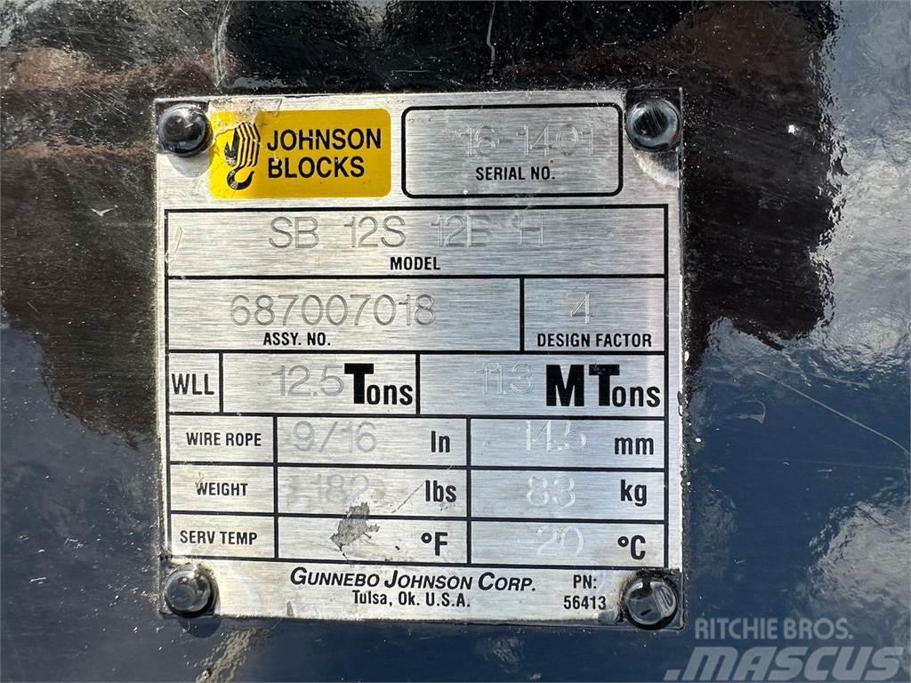 Johnson SB 12S 12B H Kranų dalys ir įranga
