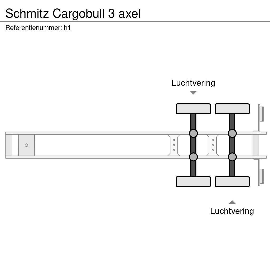 Schmitz Cargobull 3 axel Savivartės puspriekabės