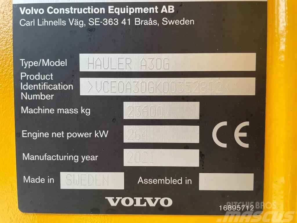 Volvo A30G Karjeriniai savivarčiai
