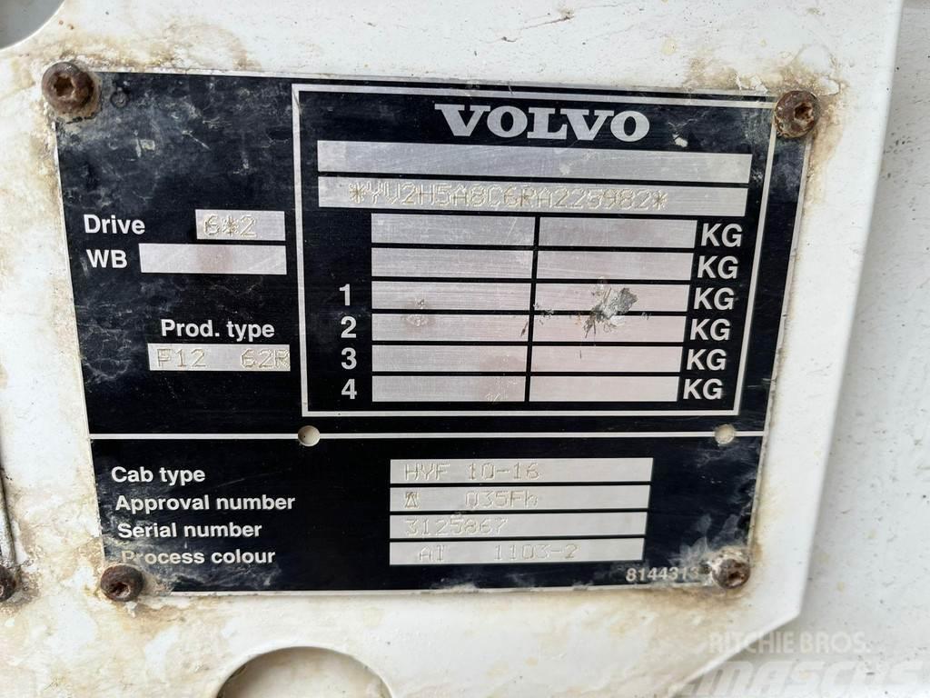 Volvo F 12 6x2 BOX L=5094 mm Savivarčių priekabų vilkikai