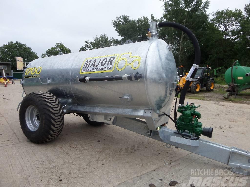 Major 1700 gallon tanker Srutų cisternos