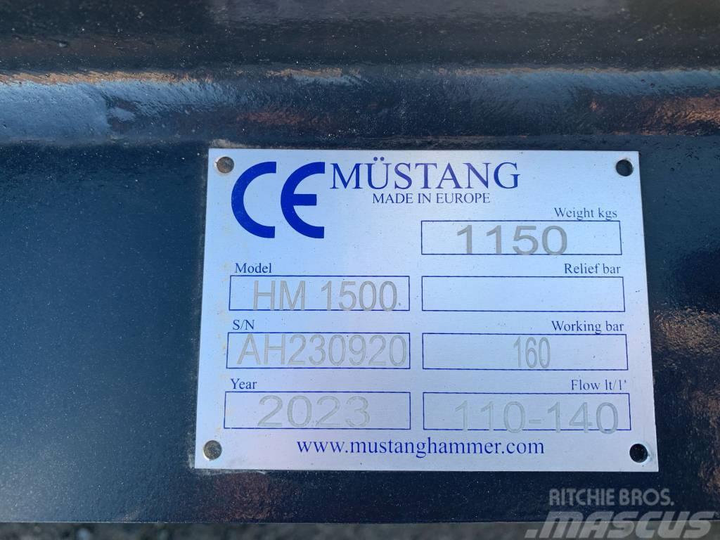 Mustang HM1500 Hidrauliniai kūjai / Trupintuvai