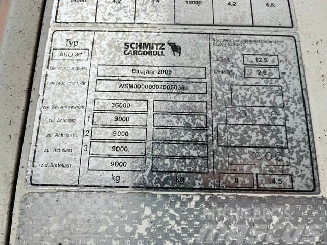 Schmitz Cargobull AKO 36 THERMOKING / BOX L=12367 mm Priekabos šaldytuvai