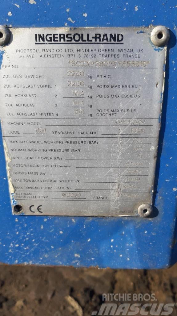Ingersoll Rand XR 380 Kompresoriai