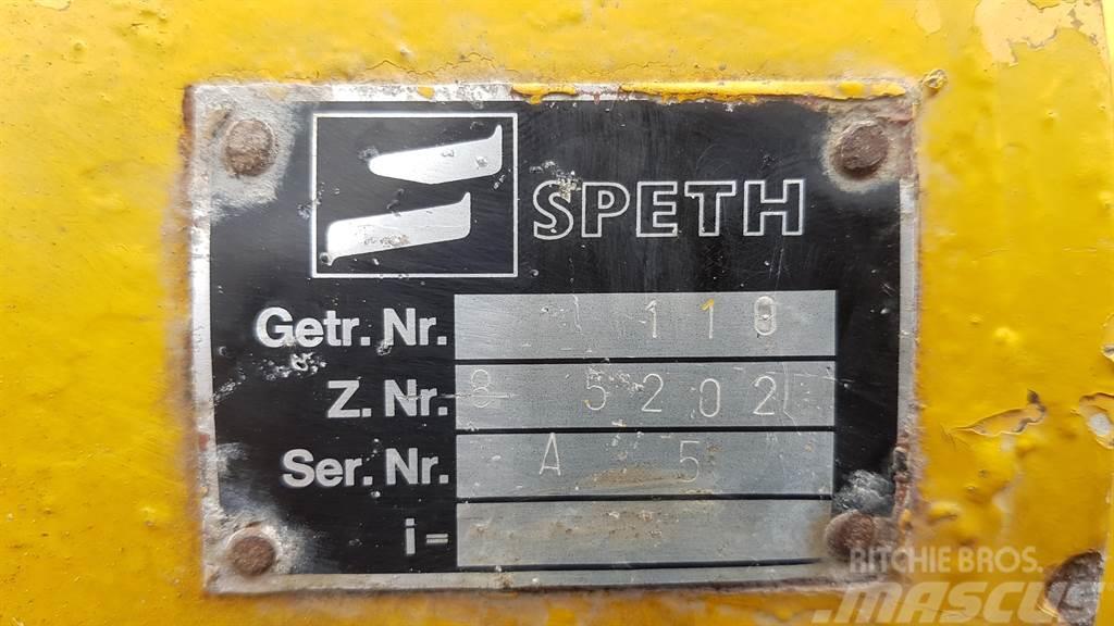 Speth 110/85202 - Axle/Achse/As Ašys