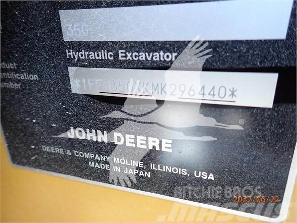 John Deere 35G Mini ekskavatoriai < 7 t