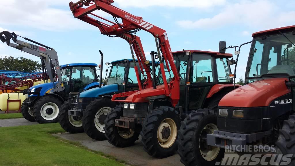  LOT NEW HOLLAND X3 TL90/TL65/6635 Traktoriai