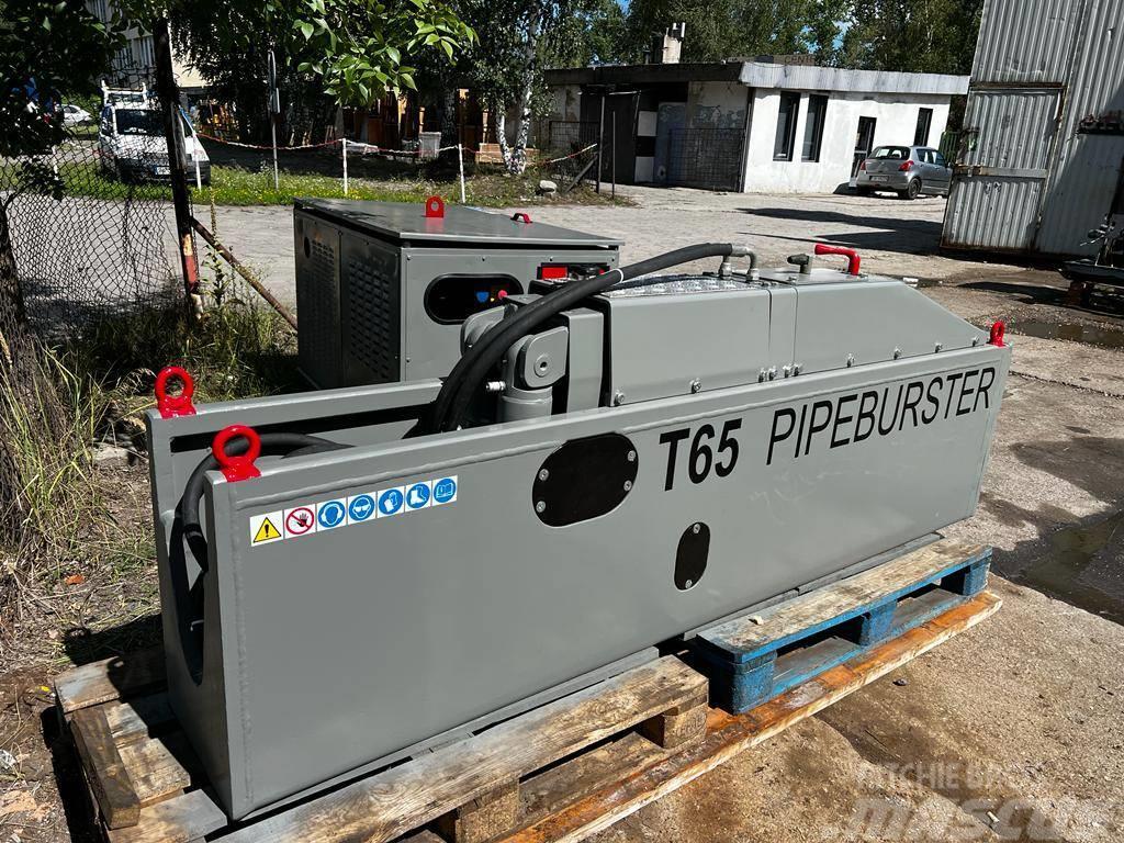  PIPEBURSTER T65 Kraking NO DIG Scandinavian Tunelių ir požeminės kasybos grąžtai