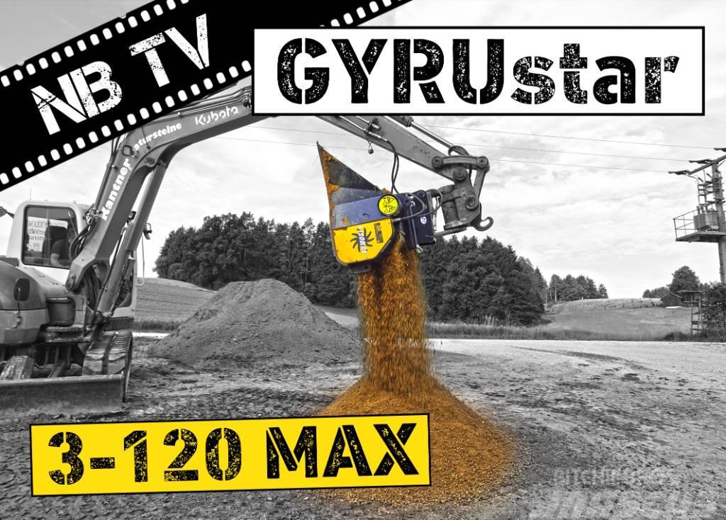 Gyru-Star 3-120MAX | Sieblöffel für Bagger & Lader Atrinkimo kaušai