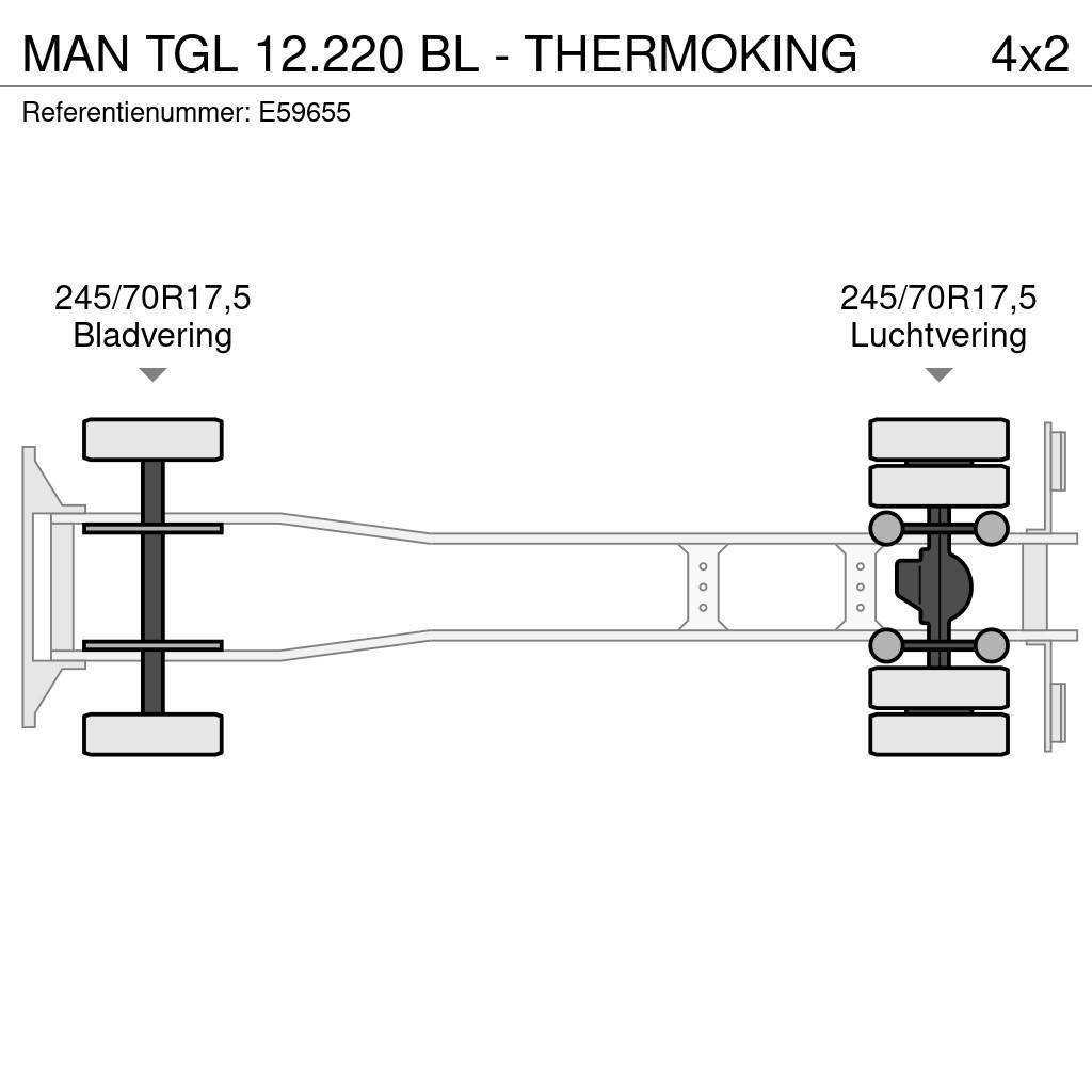 MAN TGL 12.220 BL - THERMOKING Vilkikai šaldytuvai