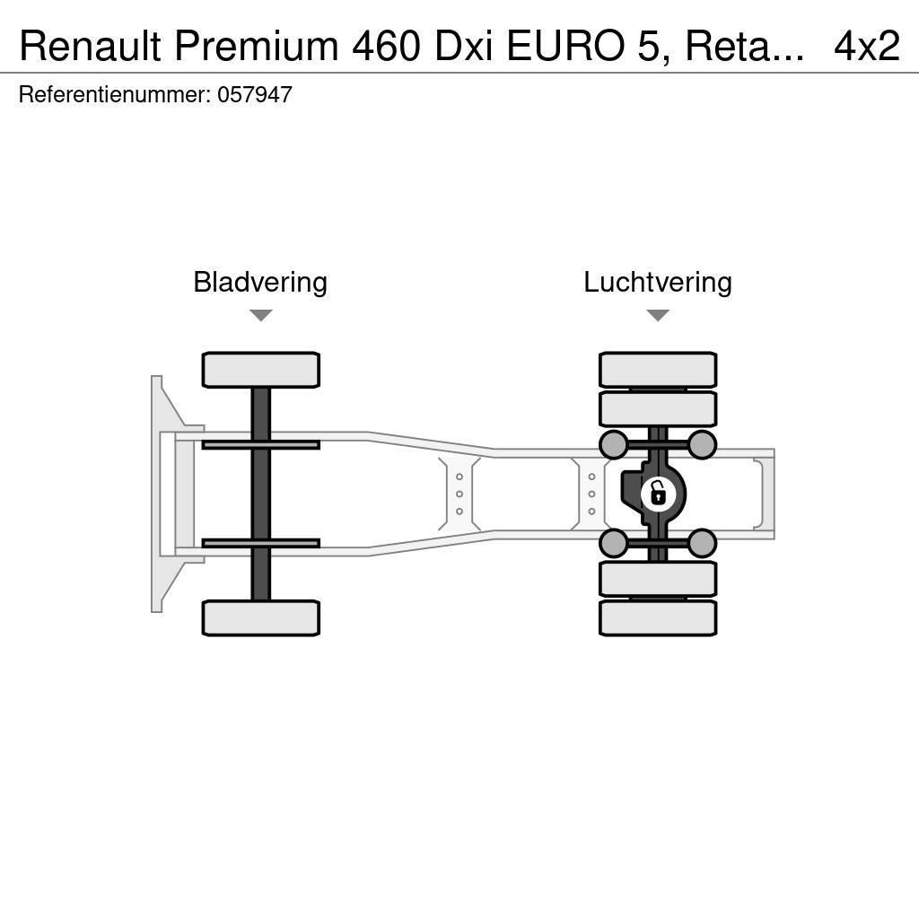 Renault Premium 460 Dxi EURO 5, Retarder, ADR Naudoti vilkikai