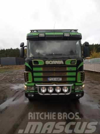 Scania R 144 GB Miškovežių vilkikai