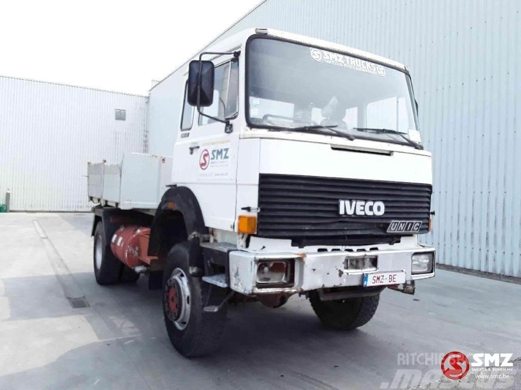 Iveco Magirus 190.32 4x4 tractor Platformos/ Pakrovimas iš šono