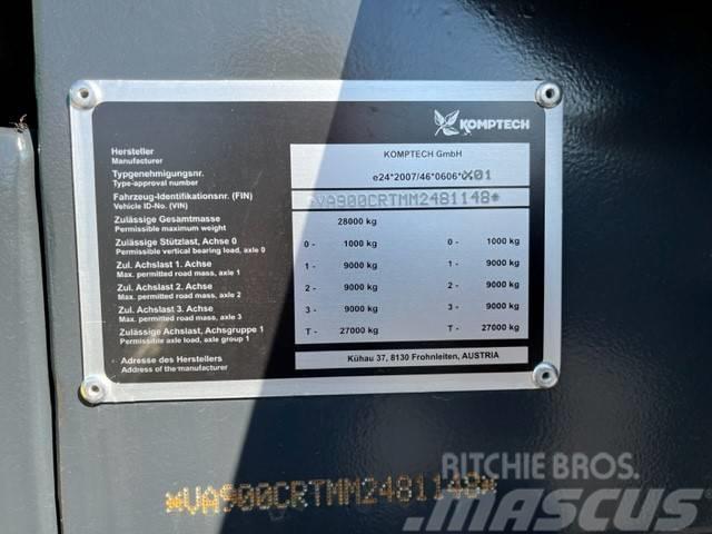 Komptech Terminator 5000S (ab 10.000 €/M bei Verfügbarkeit) Atliekų smulkintuvai