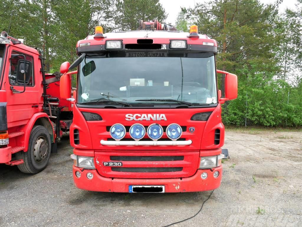 Scania P230 4x2 4x2 Betono siurbliai