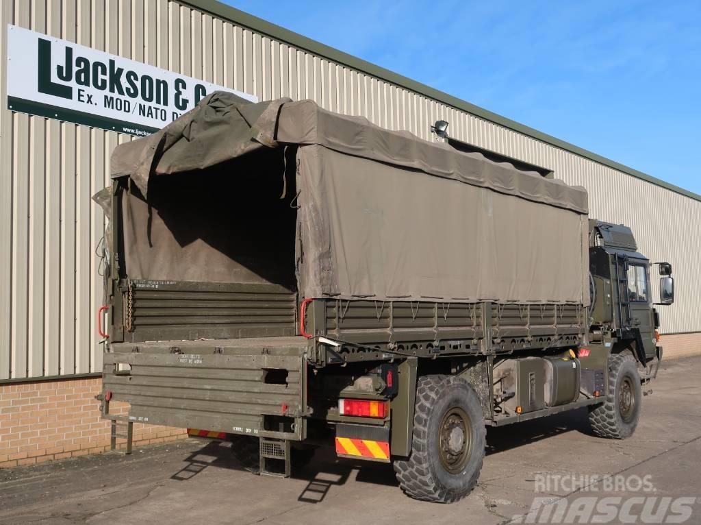 MAN HX60 18.330 4x4 Ex Army Truck Platformos/ Pakrovimas iš šono