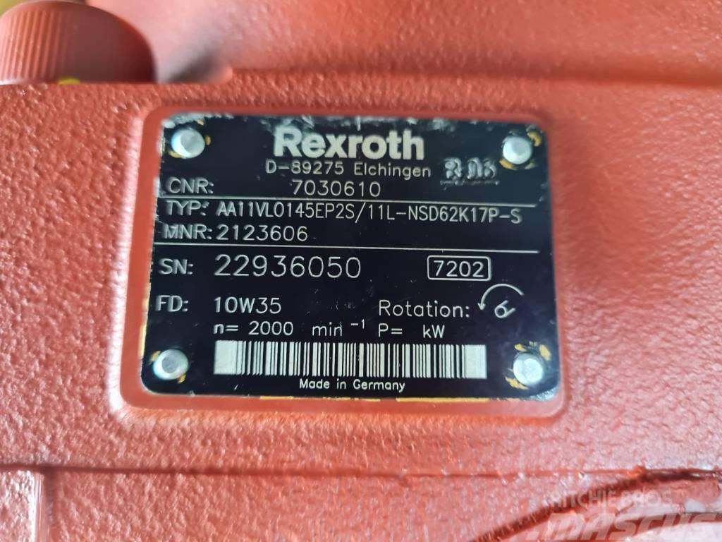 Rexroth A11VLO145EP2S/11L-NSD62K17P-S Miško technika (Harvesteriai)