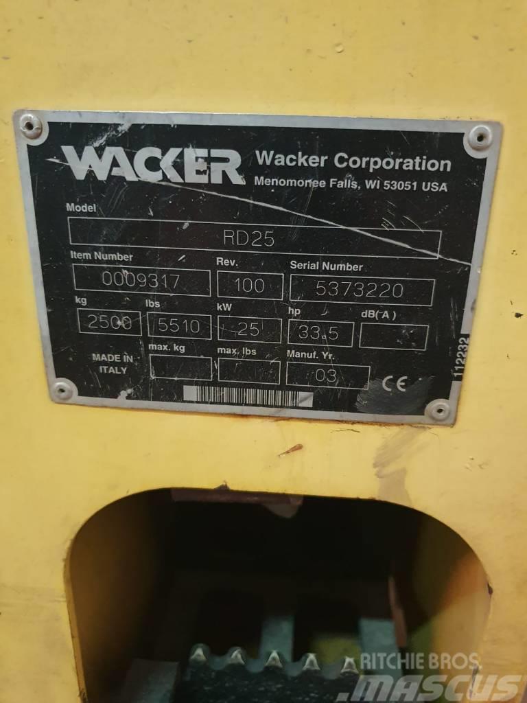 Wacker Neuson RD 25 Kiti volai