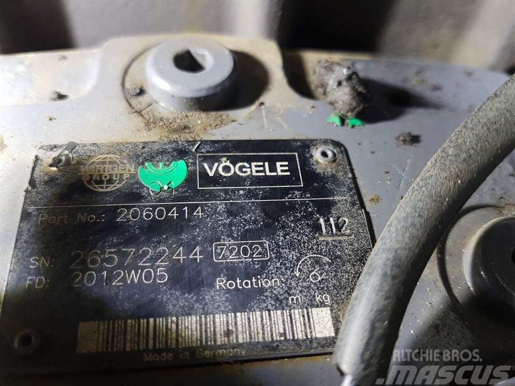Vögele 2060414 (A10VG45+A10VG28) - Drive pump/Fahrpumpe/R Hidraulikos įrenginiai