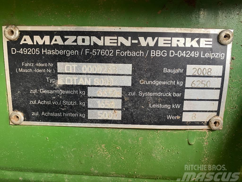Amazone Citane 8000 Sėjimo technika