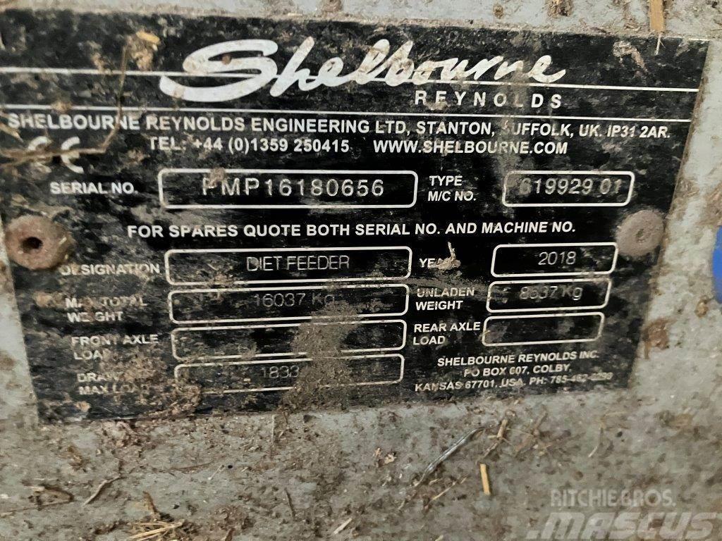 Shelbourne Reynolds Powermix 22 Mėšlo barstytuvai