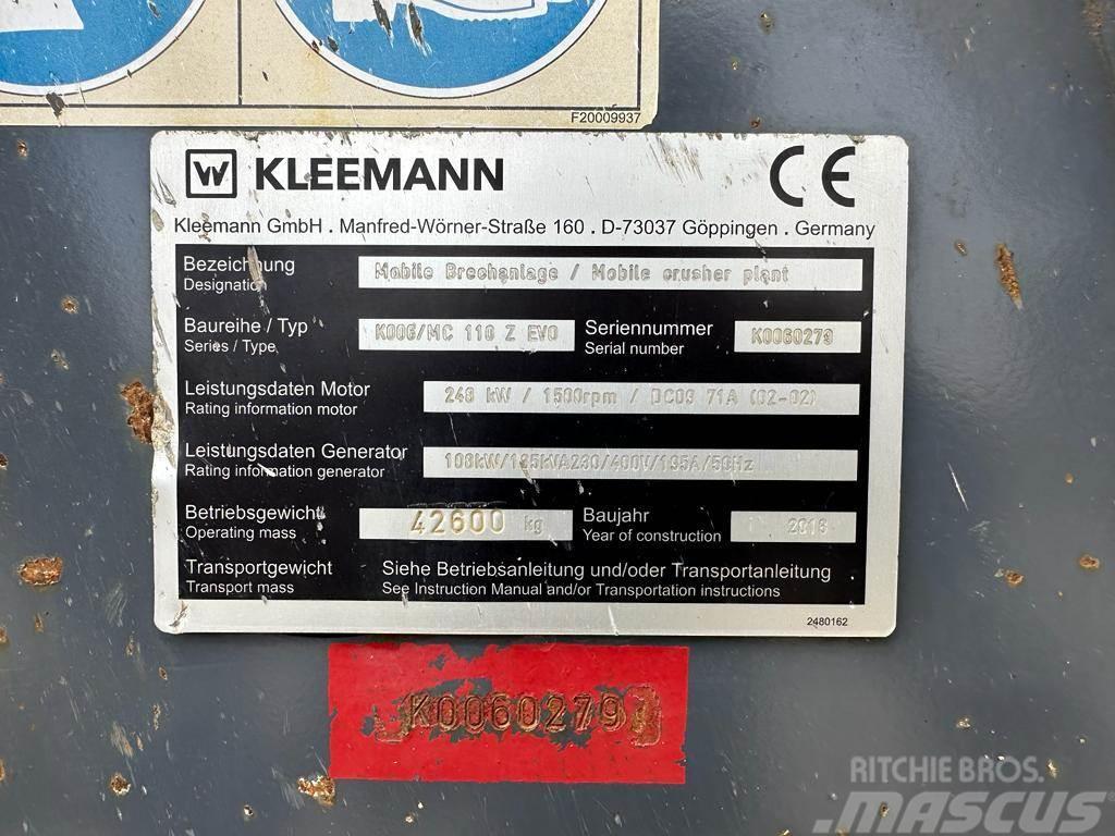 Kleemann MC110Z EVO Trupintuvai