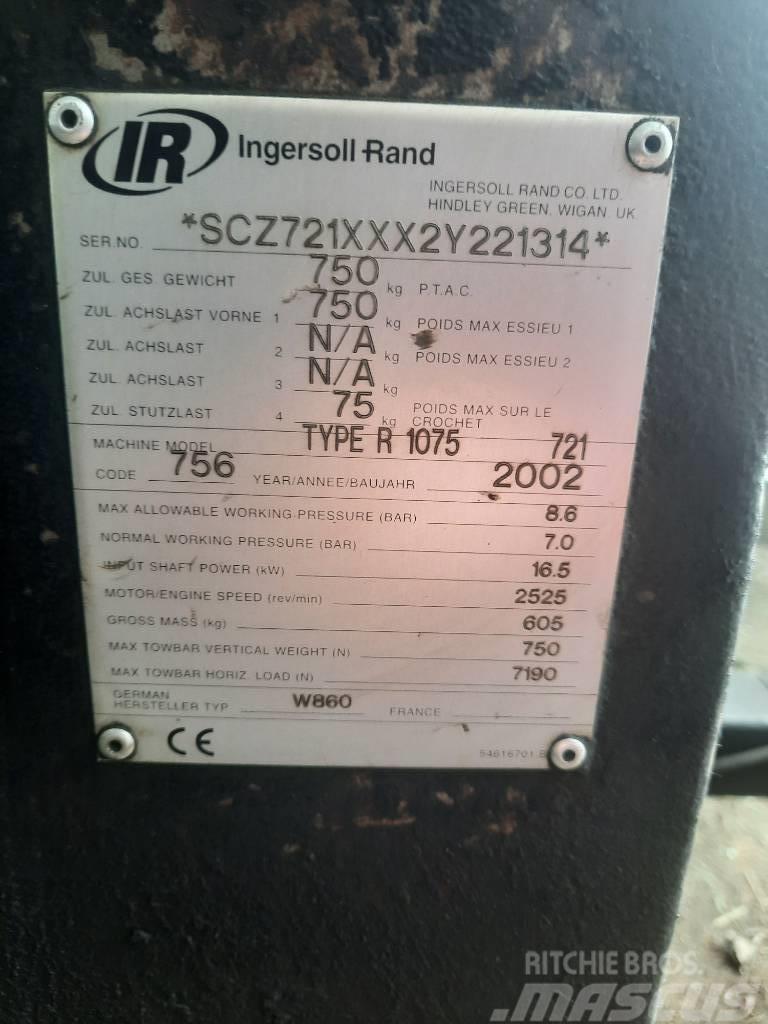 INGERSOLL RAND MODEL 721 Kompresoriai