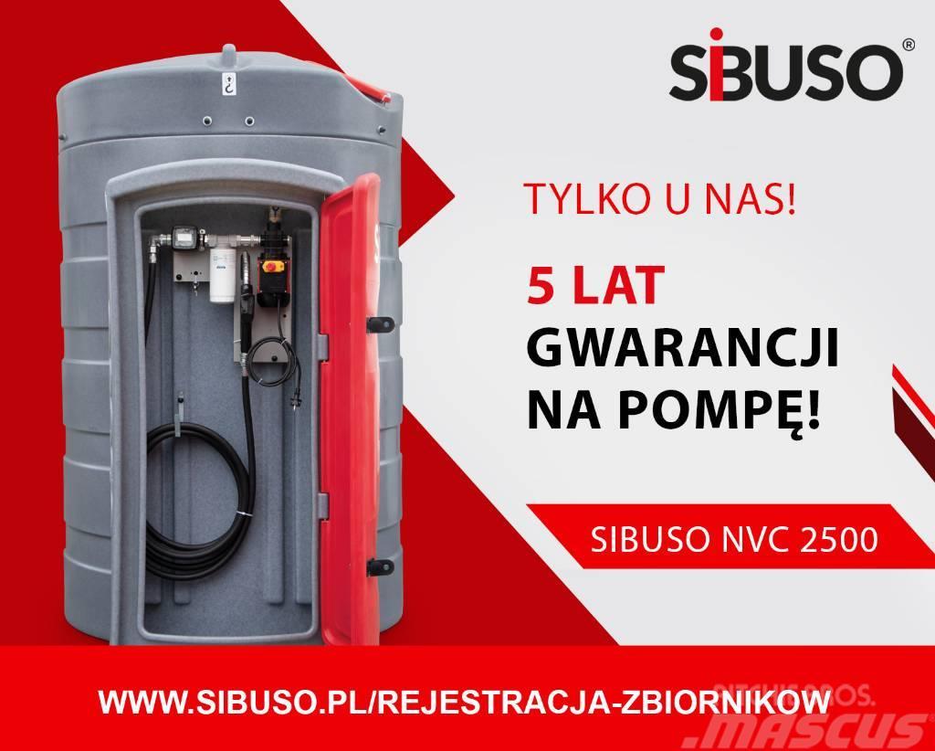 Sibuso NVC 2500L zbiornik Diesel z szafą Bakai