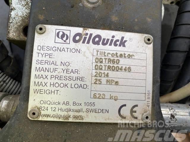 OilQuick Tiltrotator OQ TR 60 (99002525) OQ 65 Greito sujungimo jungtys