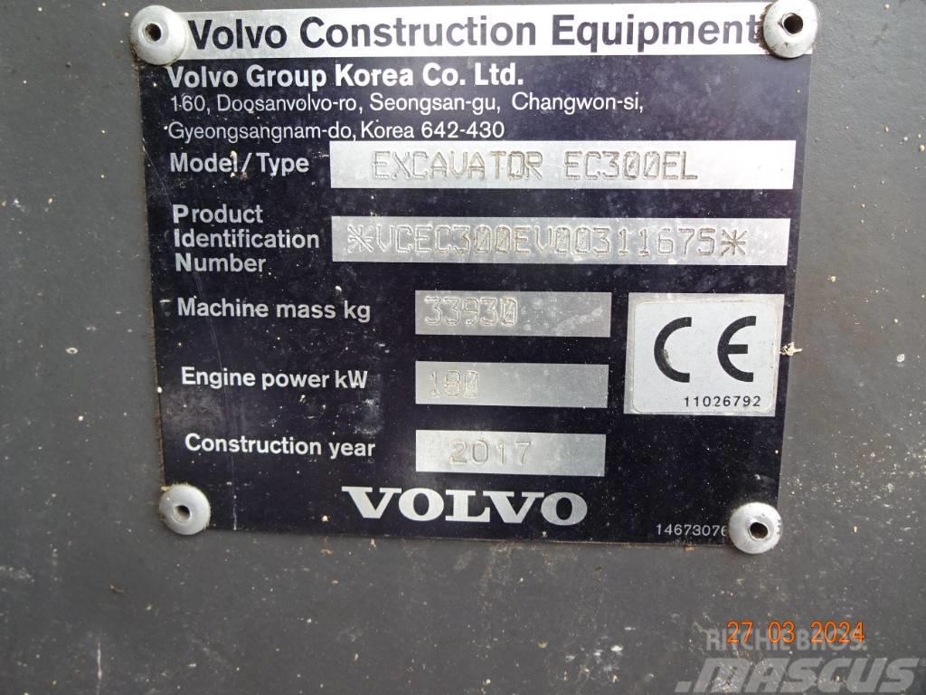 Volvo EC 300 EL Vikšriniai ekskavatoriai