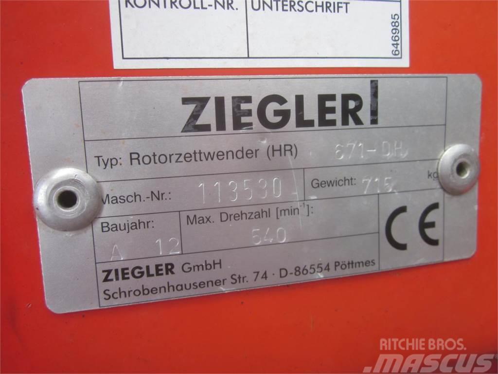 Ziegler HR 671 - DH Šieno grėbliai ir vartytuvai