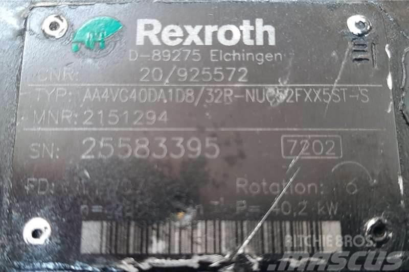 Bosch Rexroth Variable Displacement Piston Pump Kita