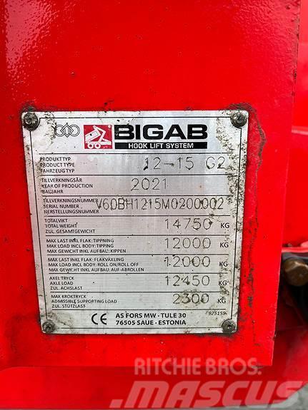 Bigab 12-15 G2 Bendrosios paskirties priekabos