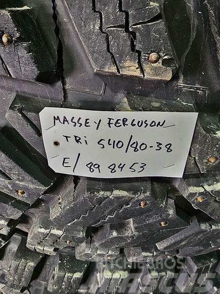 Massey Ferguson Hjul par: Nokian hakkapelitta tri 540/80 38 Pronar Padangos, ratai ir ratlankiai
