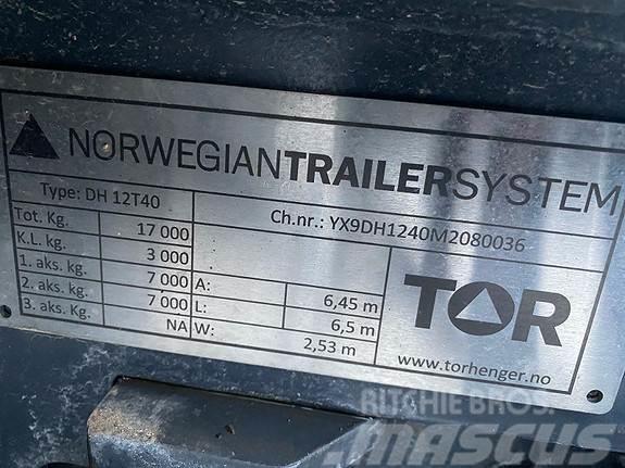  Norwegian Trailersystem 12T40 Bendrosios paskirties priekabos