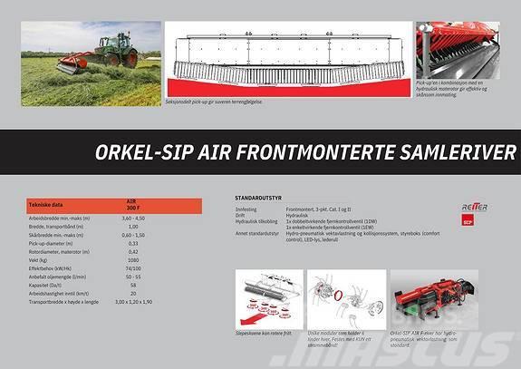 Orkel SIP Air 300 F Pradalges formuojantys padargai