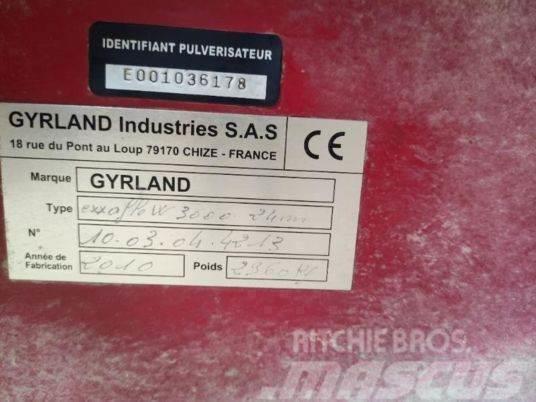  Gyrland EXXAFLOW3000 Prikabinami purkštuvai