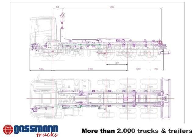  Andere T20-47-S Abrollanlage Sunkvežimiai su keliamuoju kabliu