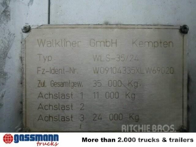  Andere WALKLINER WLS 35/24, Walkingfloor mit Klapp Kitos puspriekabės