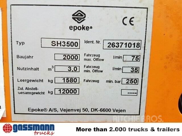 Epoke Salzstreuer SH 3500 mit Hydraulikantrieb Kiti naudoti traktorių priedai