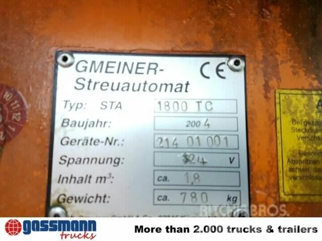Gmeiner Streuautomat STA 1800 TC mit Kiti naudoti traktorių priedai