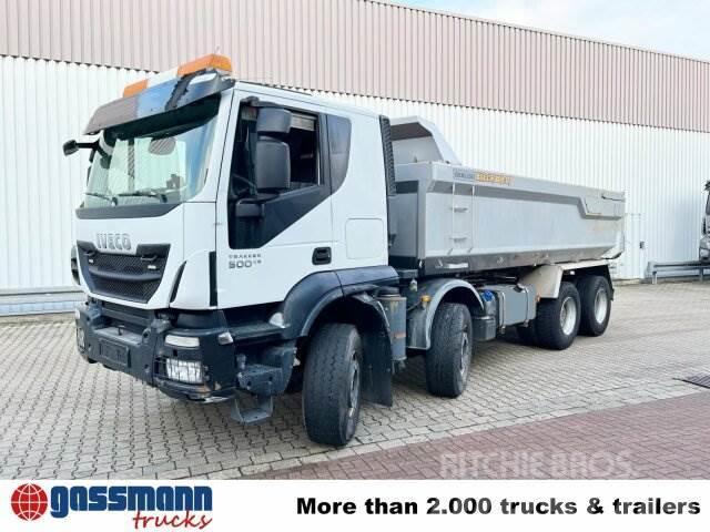 Iveco Trakker AT410T50 8x4, Stahlmulde ca. 16m³, hydr. Kita