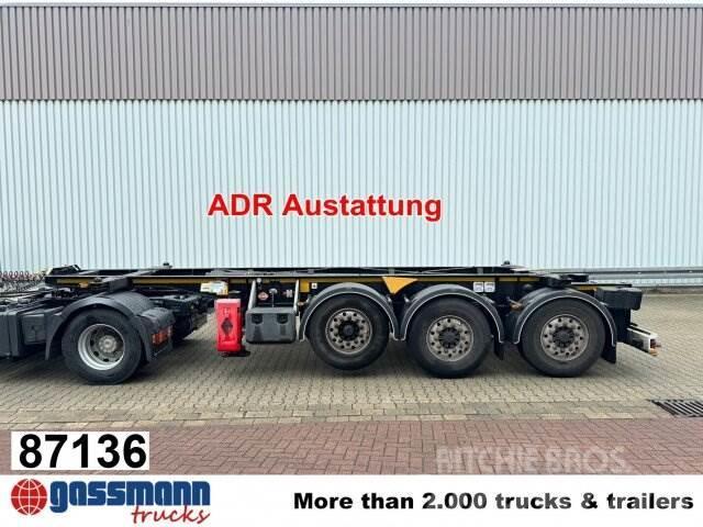Kässbohrer Multicont Container Chassis, ADR, Liftachse Kitos puspriekabės