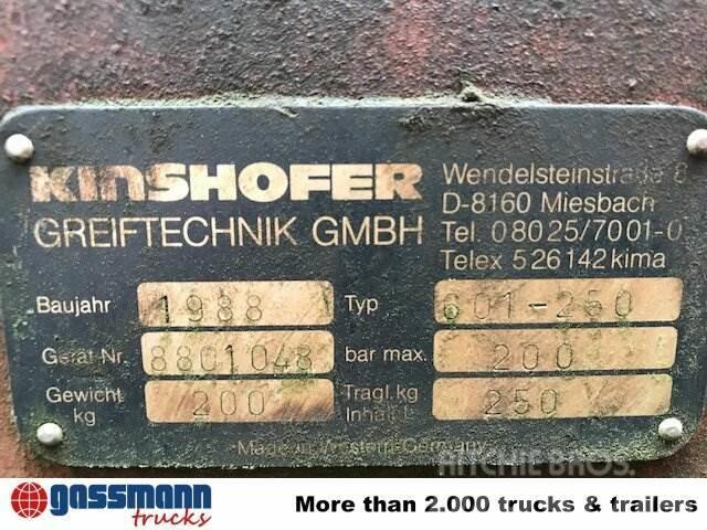 Kinshofer Schalengreifer 601-250, 10x VORHANDEN Automobiliniai kranai