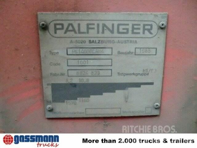 Palfinger PK 14000LAH4 Hochsitz Automobiliniai kranai
