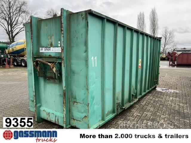 Wagner WPCM 600.26, 26m³ Specialūs konteineriai