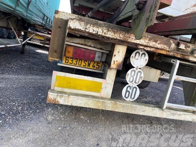 Castera Non spécifié Bortinių sunkvežimių priekabos su nuleidžiamais bortais
