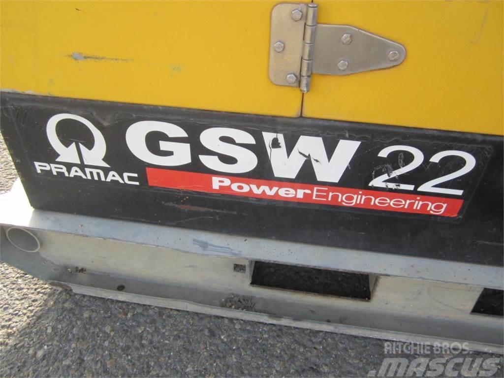 Pramac GSW22 Dyzeliniai generatoriai
