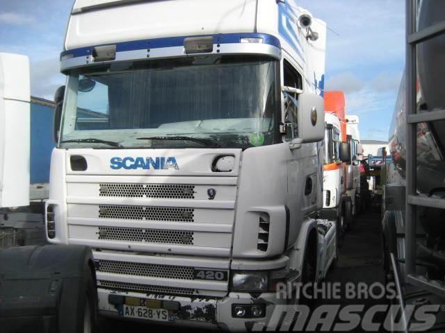 Scania L 124L420 Naudoti vilkikai