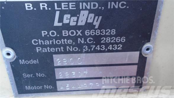 LeeBoy 2800 Asfalto mašinų priedai